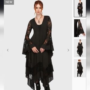 Killstar Misty Nights Maxi Dress